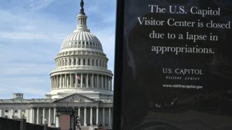 Paralisação do governo dos EUA — foto ilustrativa