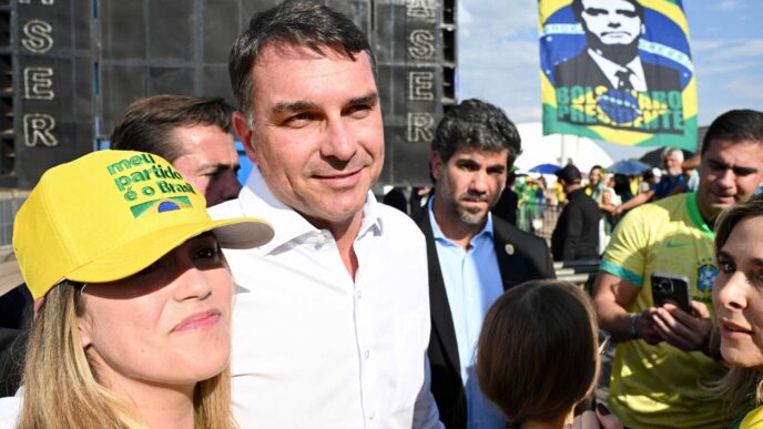 Flávio Bolsonaro sucessão 2026 — foto ilustrativa
