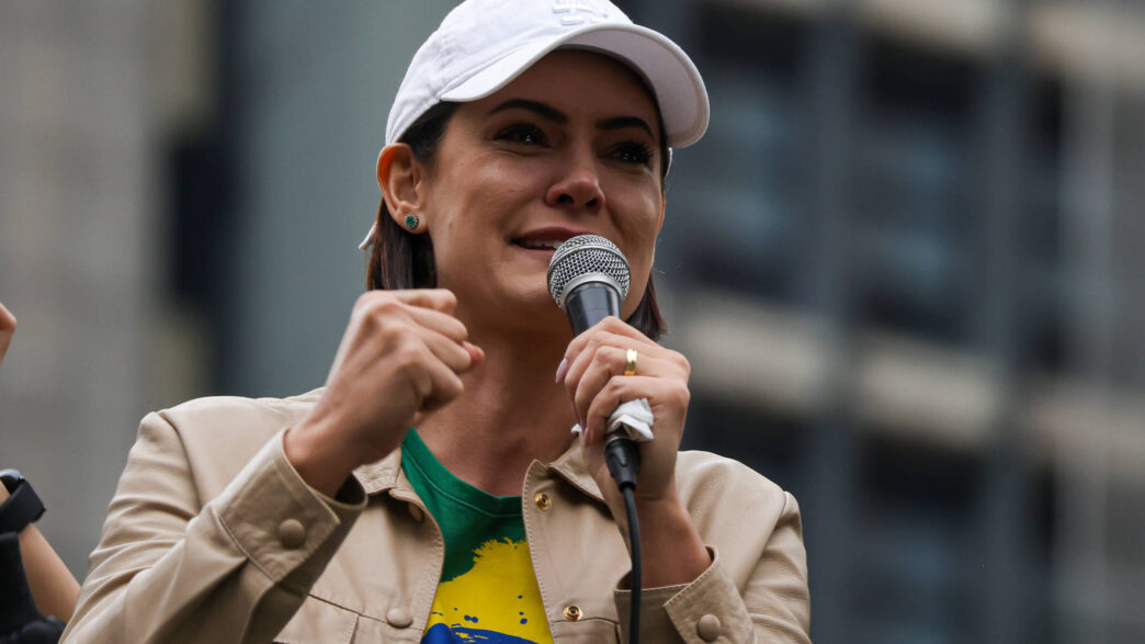 Michelle Bolsonaro única opção 2026 — foto ilustrativa