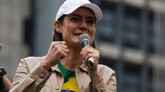 Michelle Bolsonaro única opção 2026 — foto ilustrativa