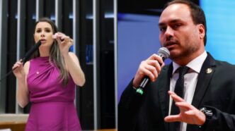 Crise em SC com entrada de Carlos Bolsonaro no Senado — foto ilustrativa