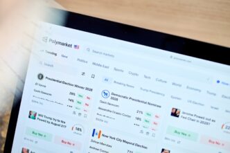 wash trading Polymarket — foto ilustrativa