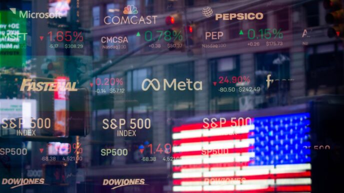 Bolsas de NY — foto ilustrativa