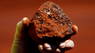 Minério de Ferro — foto ilustrativa