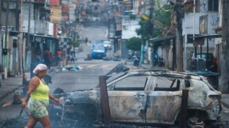 segurança pública na campanha eleitoral — foto ilustrativa