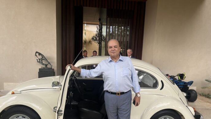 doação de Fusca a governador do DF — foto ilustrativa