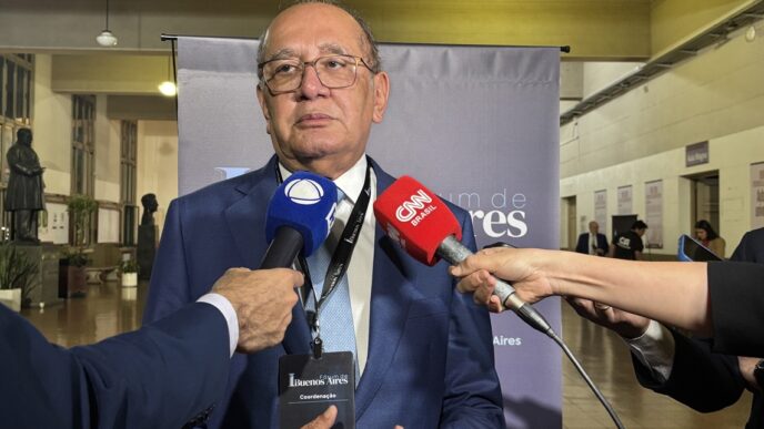 Gilmar Mendes crime Rio políticas públicas — foto ilustrativa