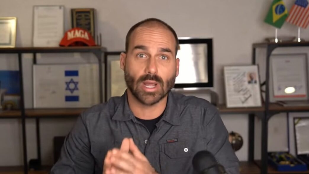 Eduardo Bolsonaro critica Tarcísio — foto ilustrativa