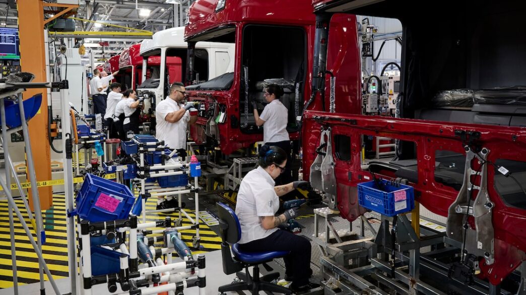 Queda nas vendas de caminhões — foto ilustrativa