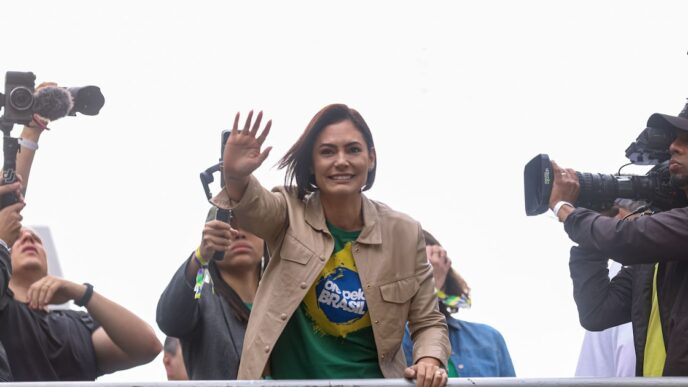 Michelle Bolsonaro Congresso STF — foto ilustrativa