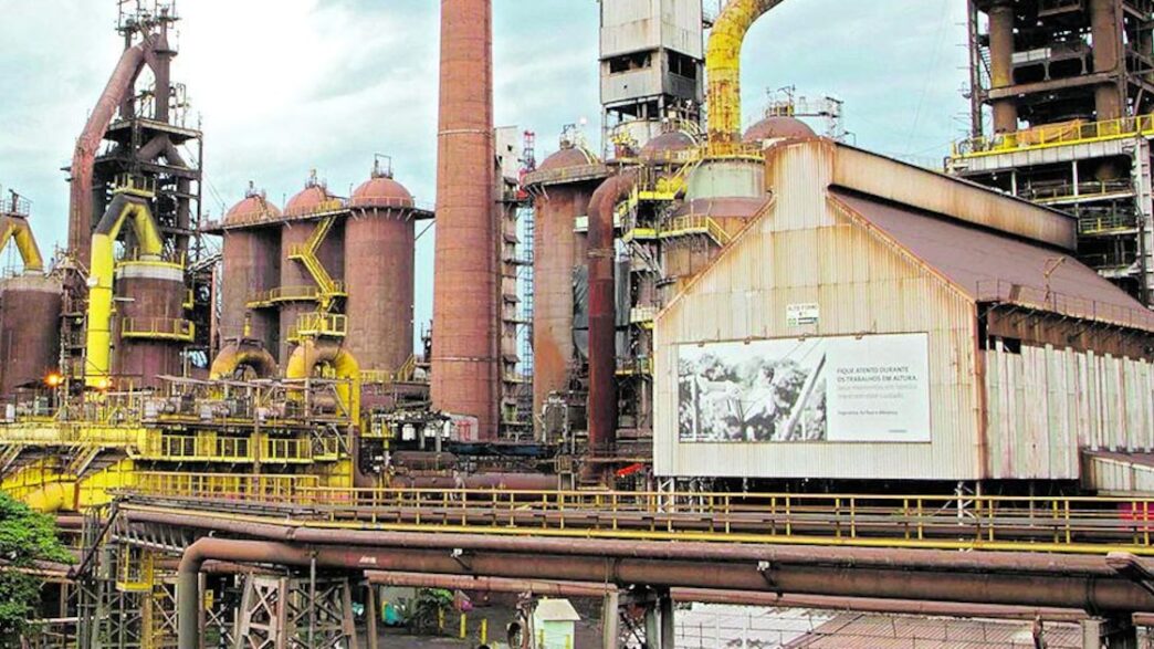 Ternium assume controle Usiminas — foto ilustrativa