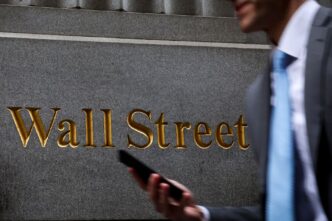 nível de bolha wall street — foto ilustrativa