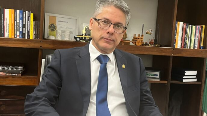Manifestantes em frente ao Congresso Nacional, representando a atuação da CPI.