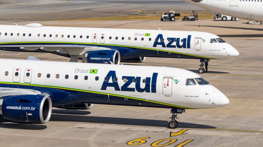 Azul plano de reestruturação Tribunal NY — foto ilustrativa