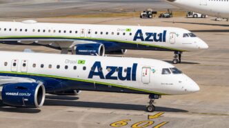 Azul plano de reestruturação Tribunal NY — foto ilustrativa