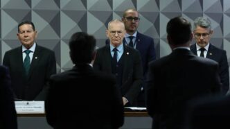 Presidente da CPI do Crime Organizado critica Lula — foto ilustrativa