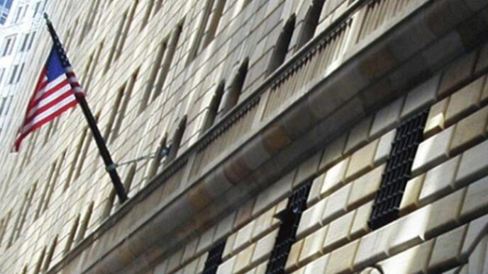 Sede do Federal Reserve de Nova York, onde a pesquisa sobre expectativa de inflação foi realizada.