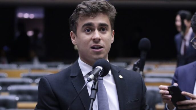 Nikolas Ferreira associa PT ao tráfico — foto ilustrativa