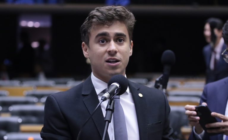 Nikolas Ferreira associa PT ao tráfico — foto ilustrativa