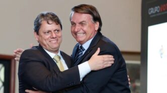 Tarcísio agradece Bolsonaro STF — foto ilustrativa