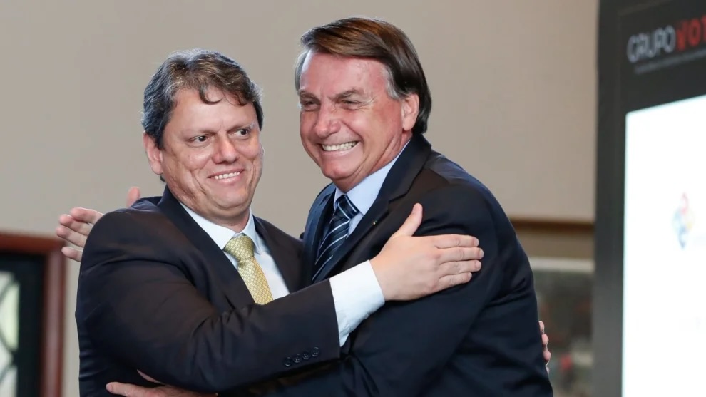 Tarcísio agradece Bolsonaro STF — foto ilustrativa