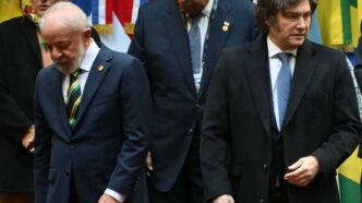 Milei prefere Bolsonaro a Lula — foto ilustrativa