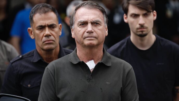 Saúde de Bolsonaro na prisão — foto ilustrativa
