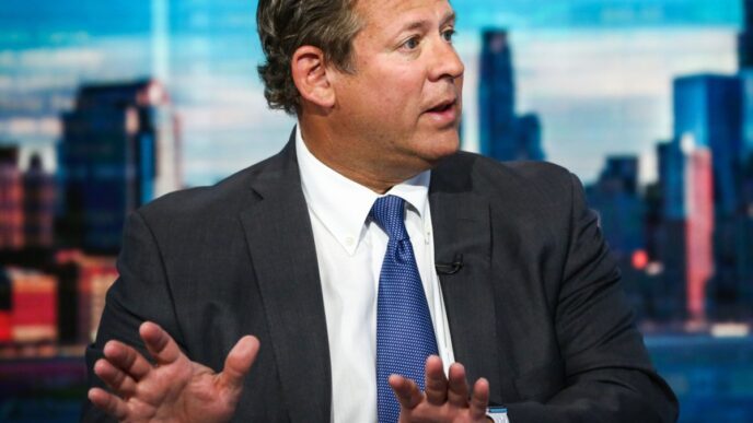 Rick Rieder, diretor de investimentos em renda fixa da BlackRock, cotado para presidir o Federal Reserve.