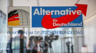 Sede do parlamento alemão onde o AfD tem submetido um alto volume de perguntas.