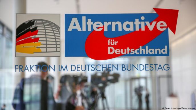Sede do parlamento alemão onde o AfD tem submetido um alto volume de perguntas.