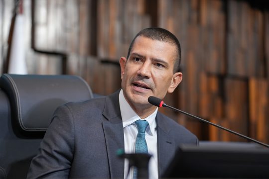 Fachada da Assembleia Legislativa do Rio de Janeiro.