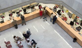 Fachada do tribunal em Madrid onde foi proferida a sentença contra o Ayuntamiento.