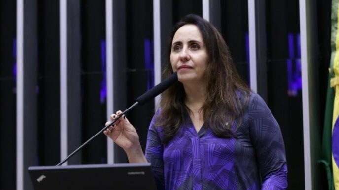 Representantes da bancada do Novo em sessão legislativa.