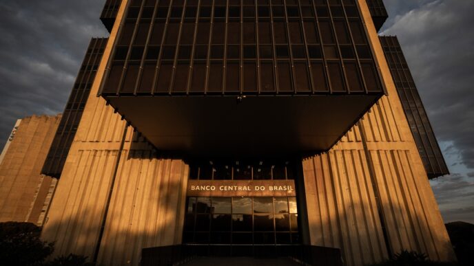Fachada do Banco Central do Brasil em Brasília