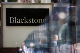 Sede da Blackstone em ambiente corporativo