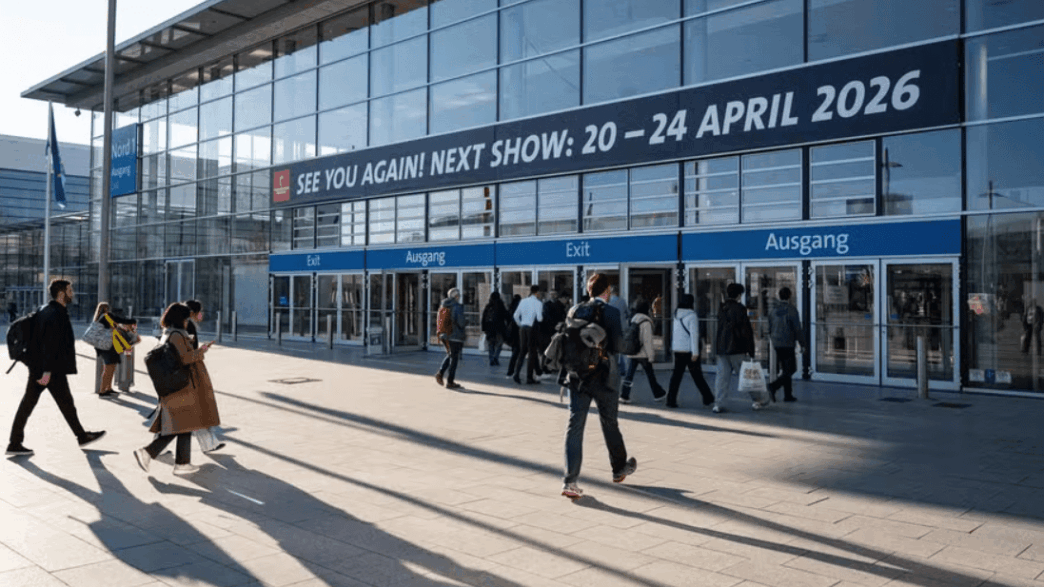 Pavilhão Brasil na feira industrial Hannover Messe na Alemanha