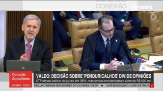 Ministro Edson Fachin, presidente do STF e do CNJ, durante votação sobre novas regras remuneratórias.