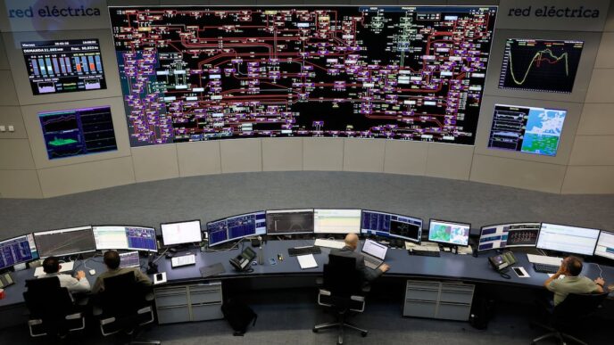 Instalações de rede elétrica sob monitoramento regulatório.