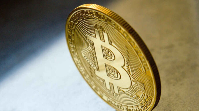 Gráfico de desempenho de ativos digitais e criptomoedas.