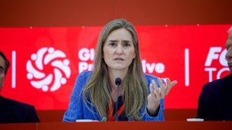 Infraestrutura de energia renovável na Espanha.