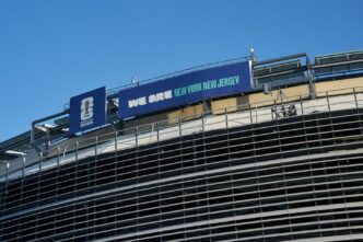 Estádio MetLife, sede de jogos da Copa do Mundo de 2026 nos Estados Unidos.