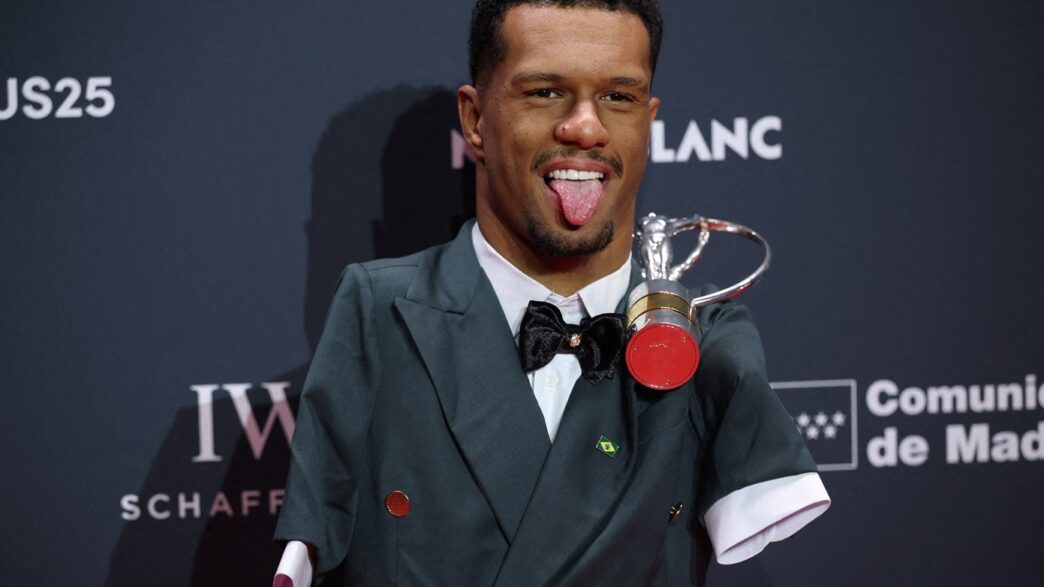 Gabriel Araújo e outros atletas premiados no Laureus World Sports Awards