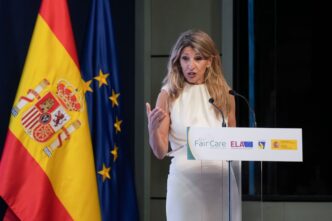 Gráfico de sinistralidade laboral na Espanha
