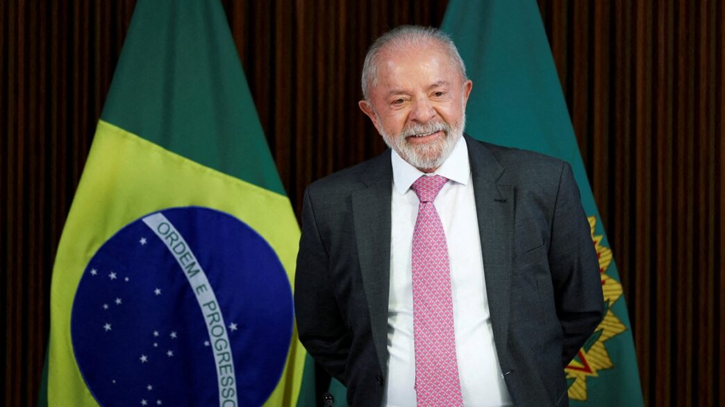 Presidente da Iberdrola, Ignacio Galán, em reunião com o presidente Lula.