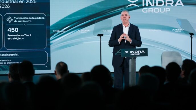 Instalações industriais do setor de defesa na Espanha.