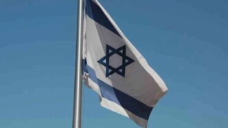 Representantes diplomáticos de Israel e Líbano em reunião nos Estados Unidos.