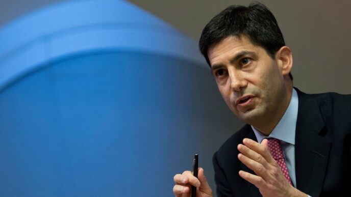 Kevin Warsh durante audiência de confirmação no Senado dos Estados Unidos.