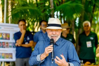 Presidente Lula em evento da Embrapa em Planaltina