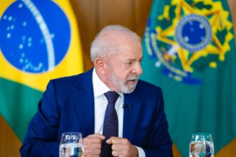 Presidente Lula durante evento na Embrapa Cerrados em Planaltina.