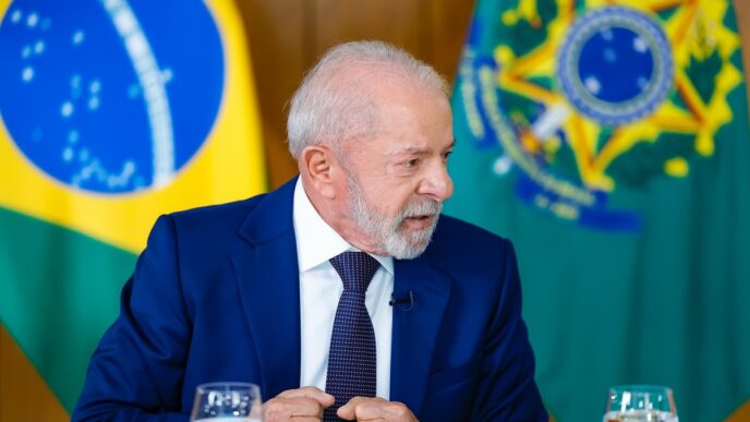 Presidente Lula durante evento na Embrapa Cerrados em Planaltina.